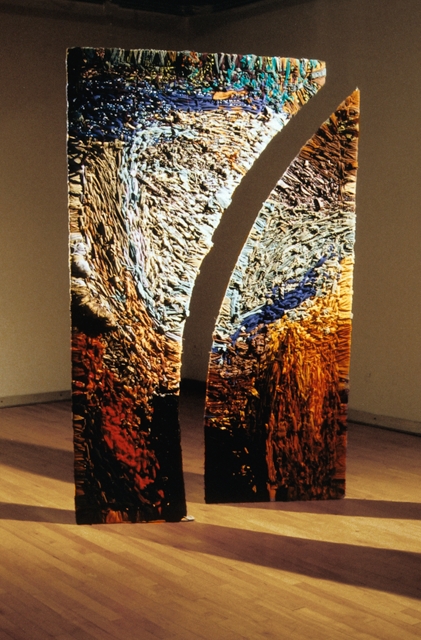 Sculptures textiles, exposition de Diane T. Tremblay textile2.jpg